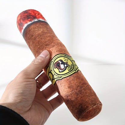 big cigar plushie for dogs