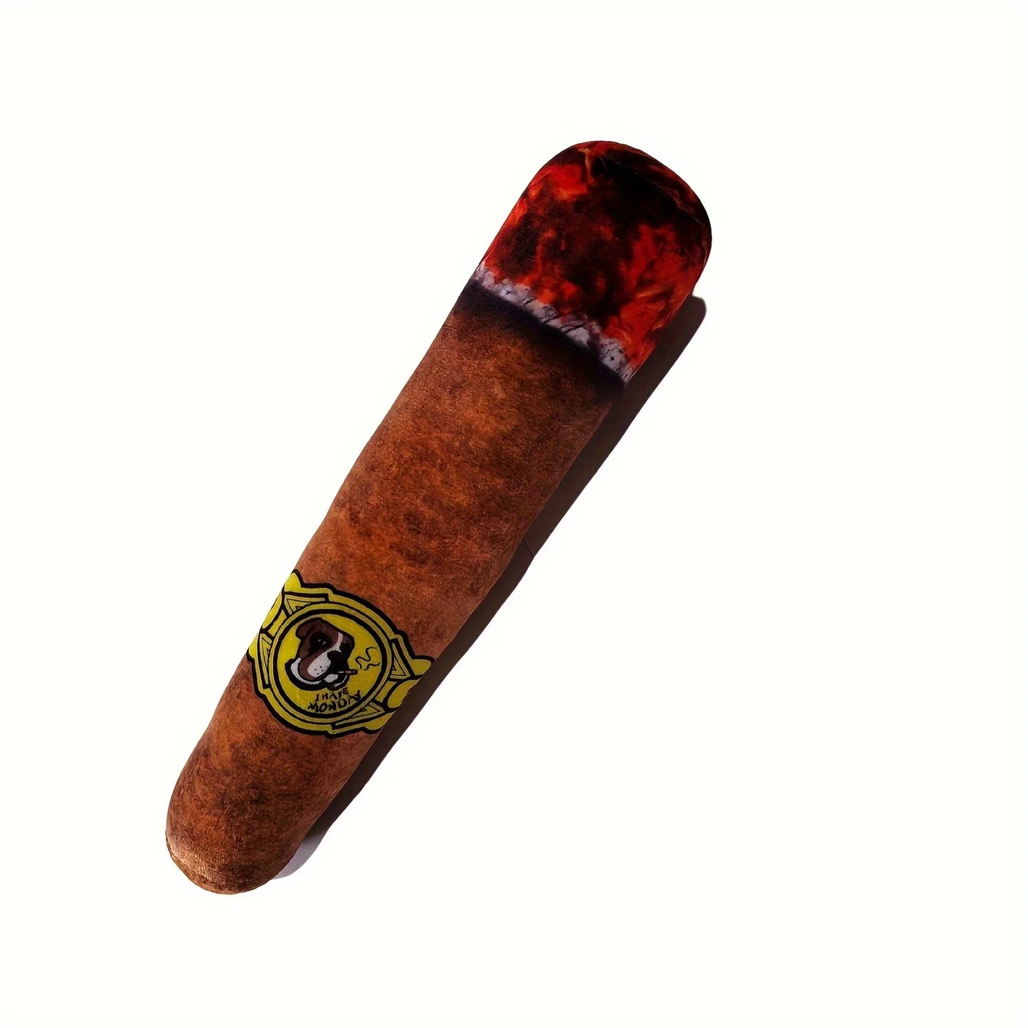 big cigar plushie for dogs