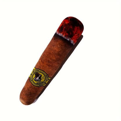 big cigar plushie for dogs